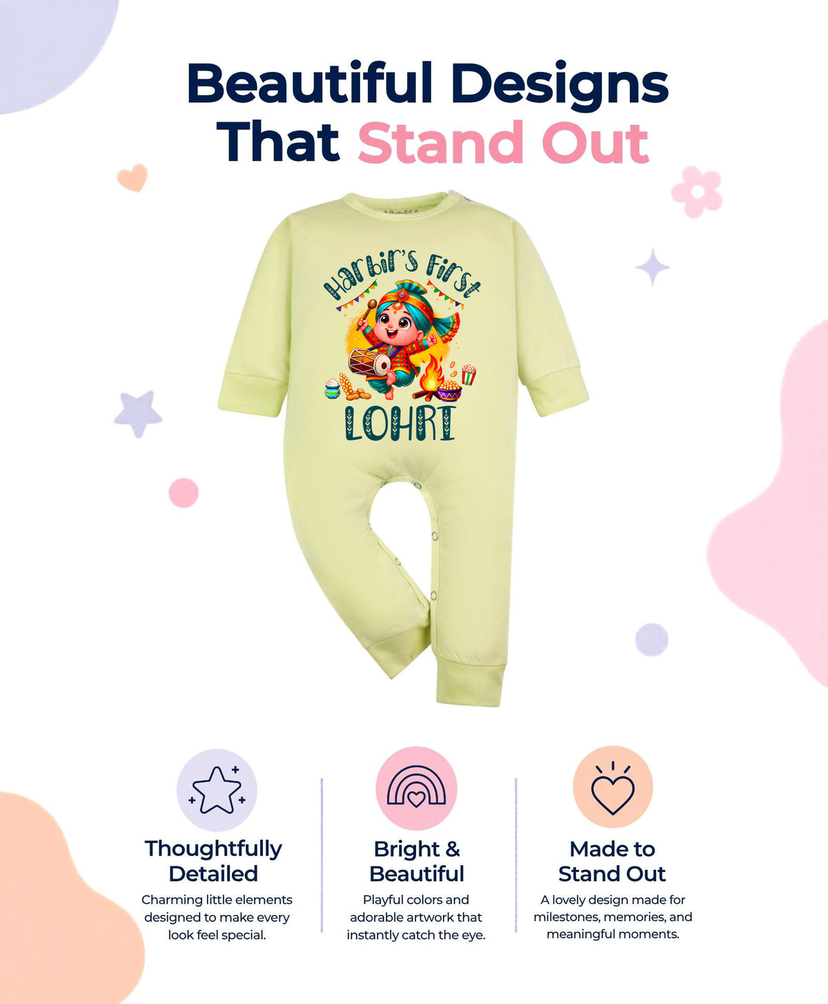 Yes | My First Lohri - Jumpsuit