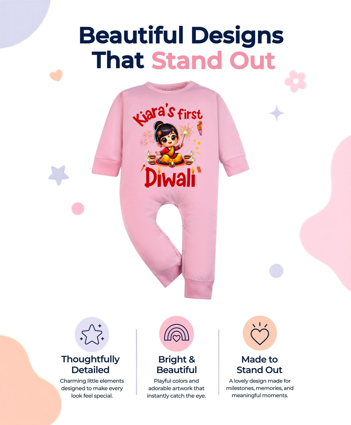 Yes | My First Diwali - Jumpsuit