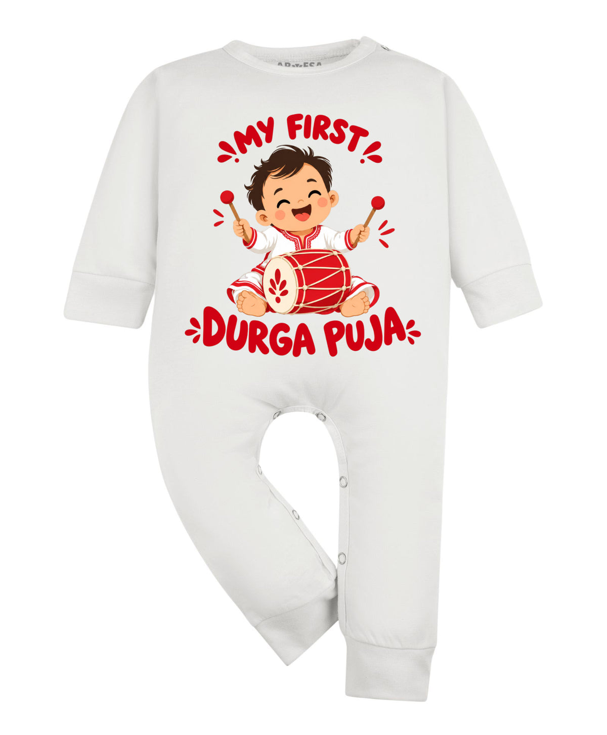 No | My First Durga Puja - Jumpsuit