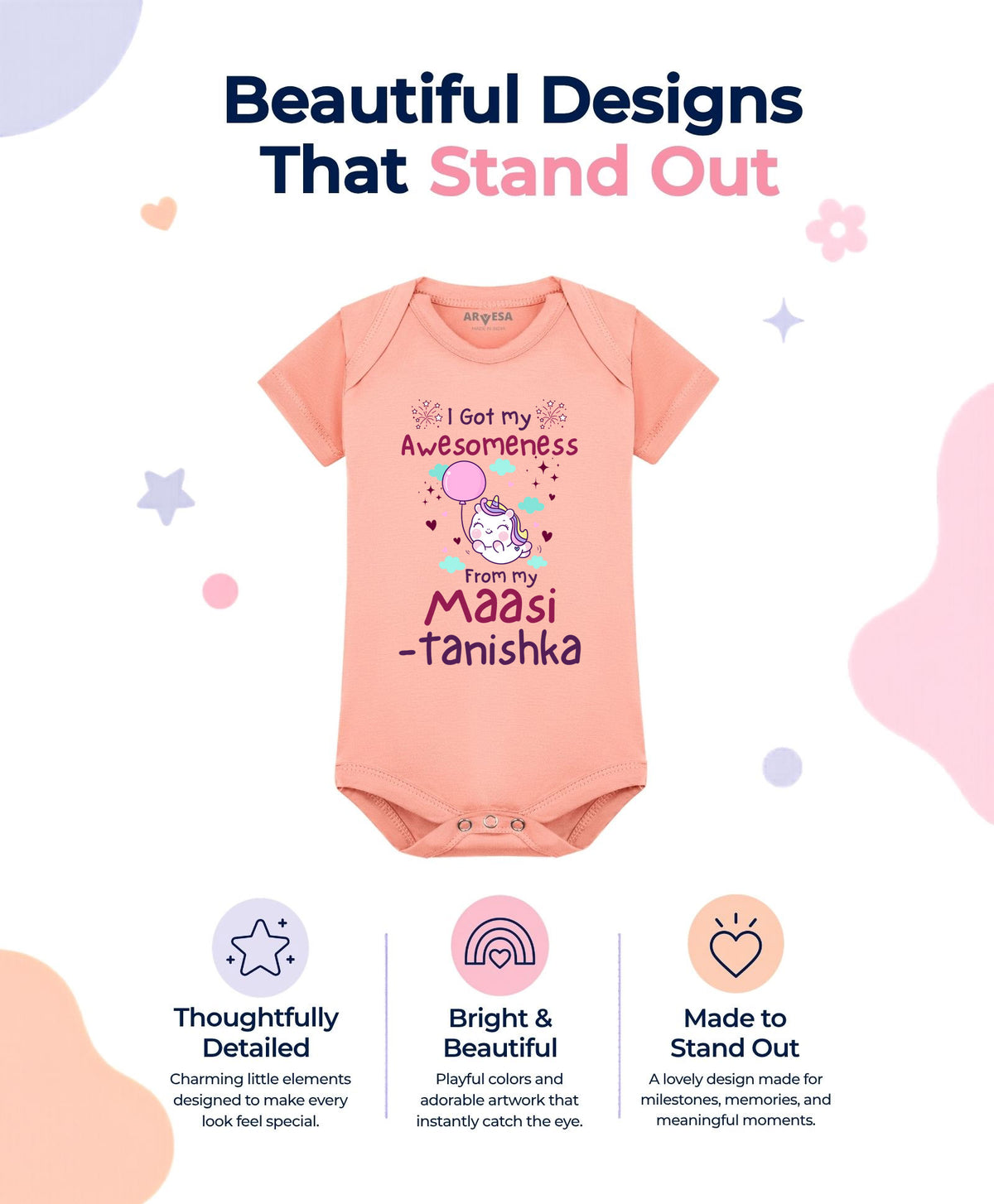 Yes | I Got Awesomeness From Maasi - Romper