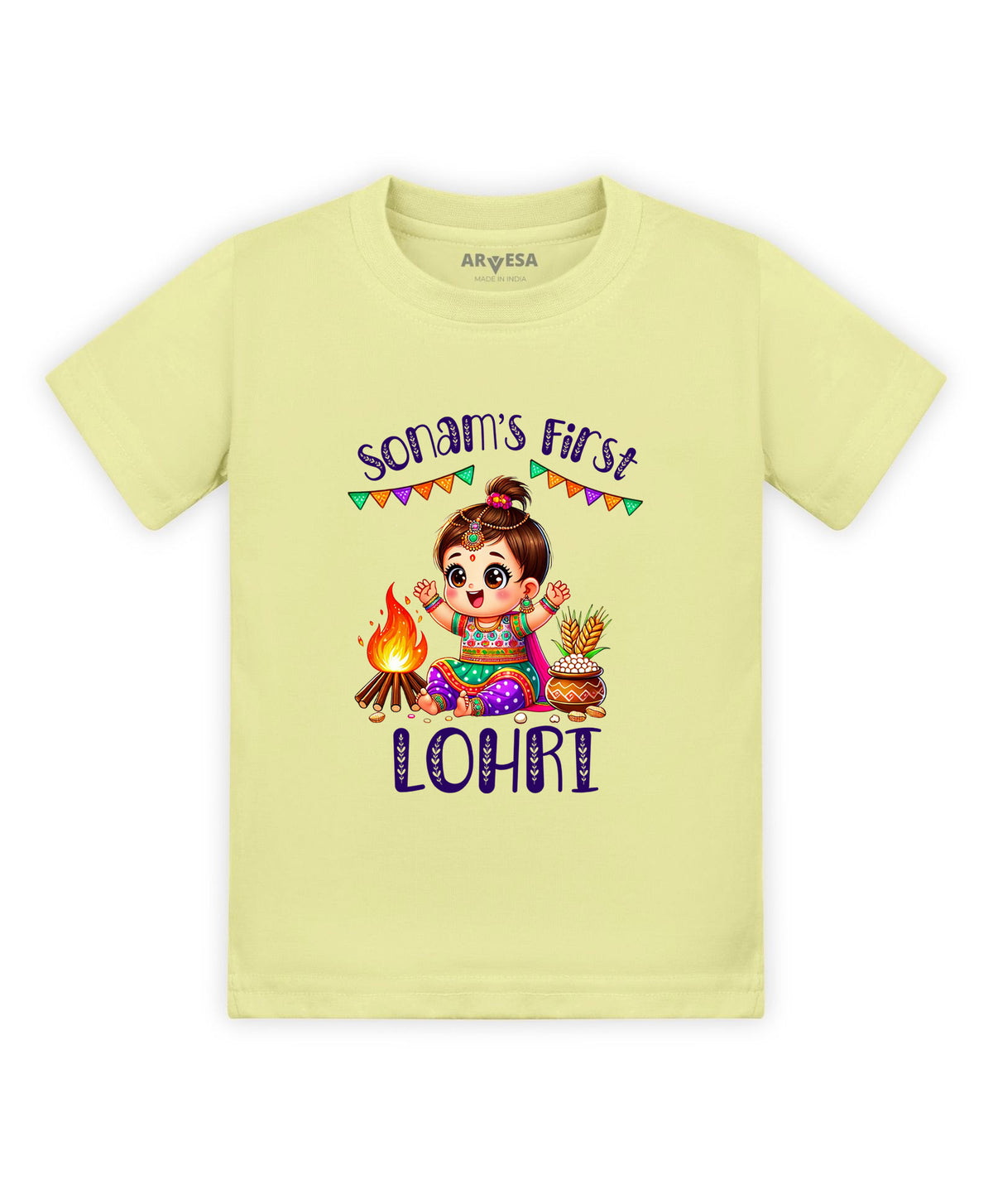 Yes | My First Lohri - T-shirt