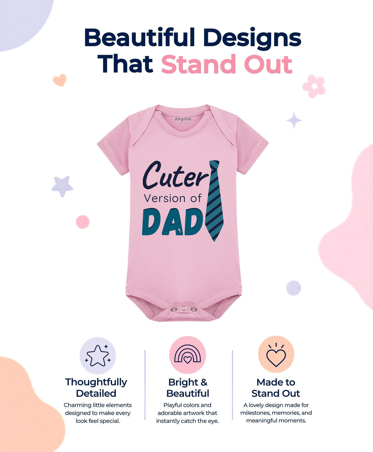No | Cutest Version Of Dad - Romper
