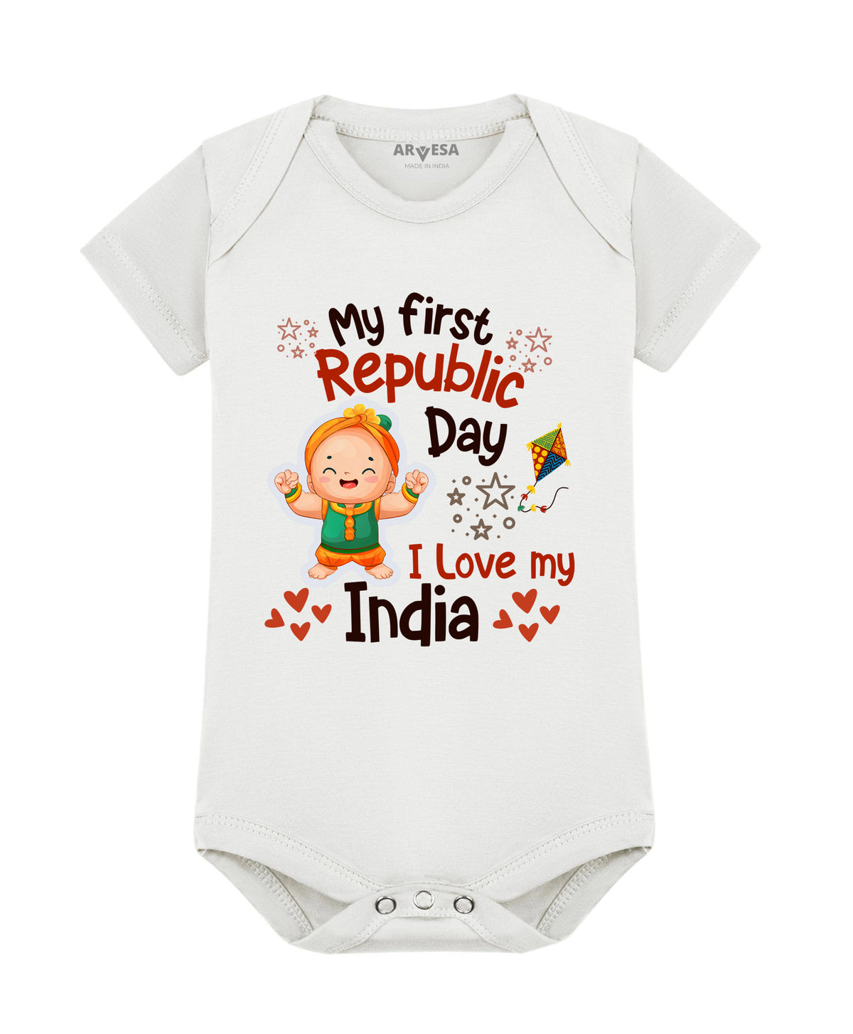 No | My First Republic Day - Romper