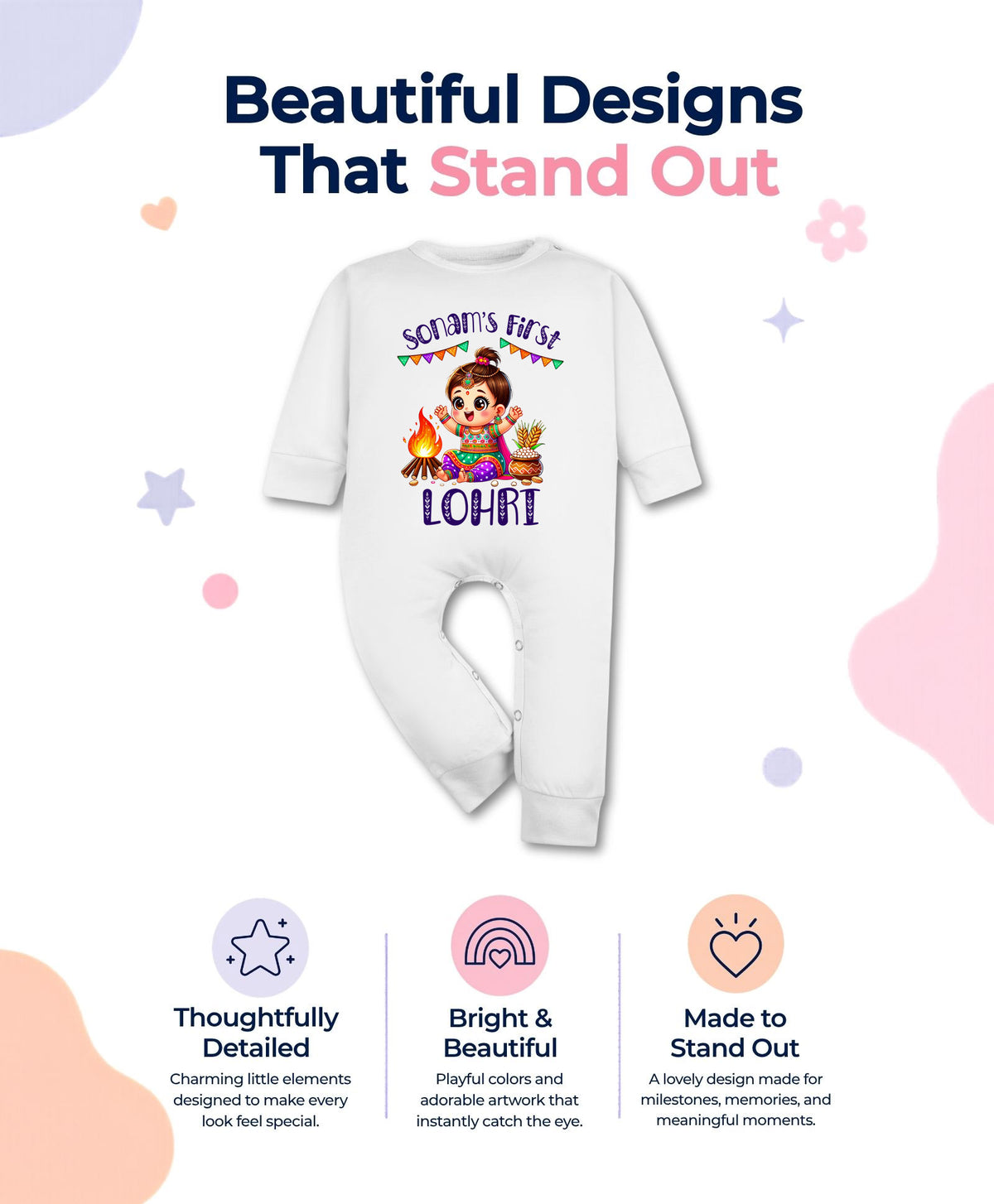 Yes | My First Lohri - Jumpsuit