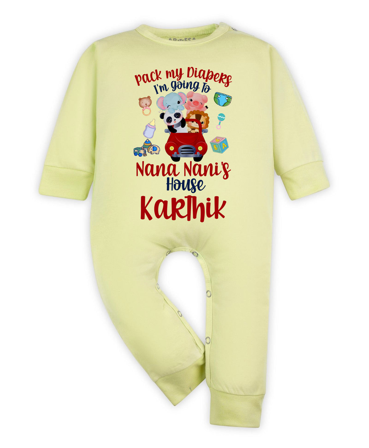 Yes | I Am Going To Nana Nani House - Jumpsuit