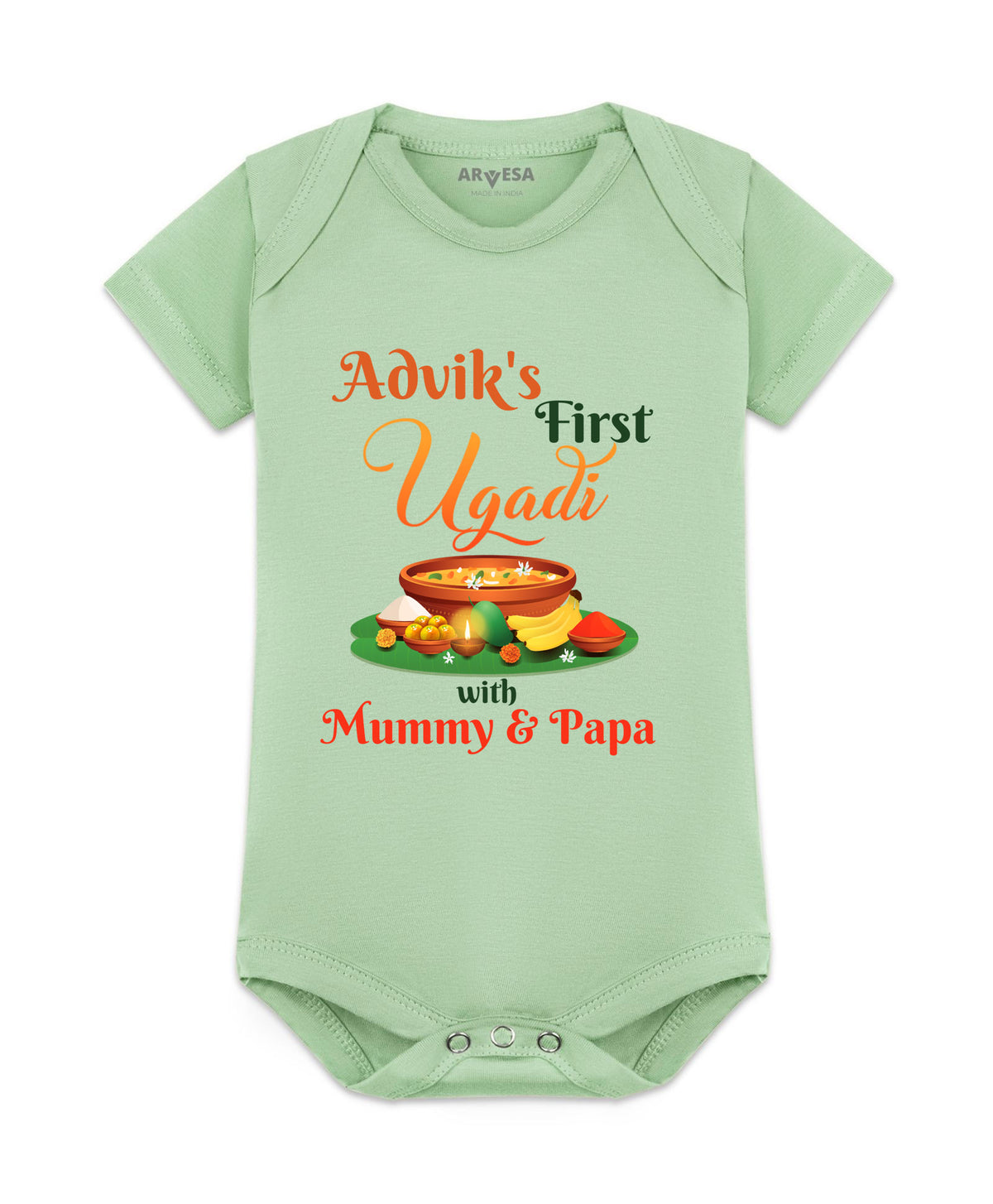 Yes | My First Ugadi - Romper