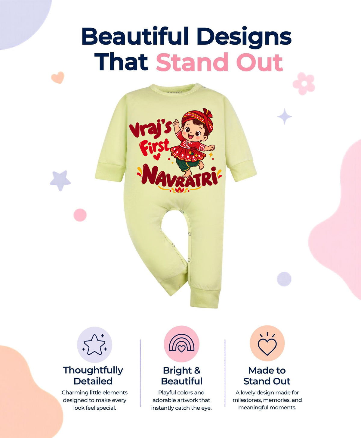 Yes | My First Navratri - Jumpsuit