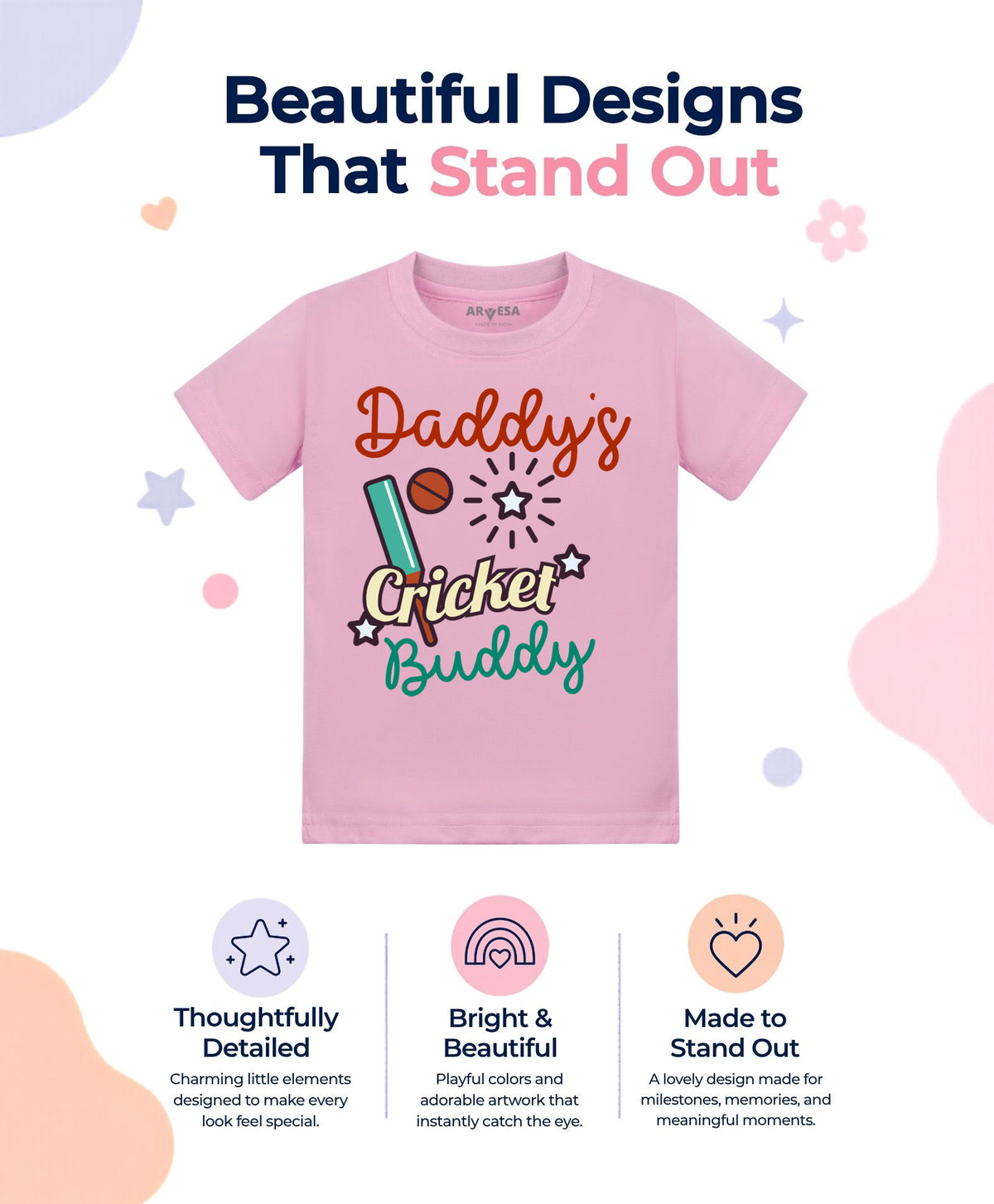 No | Daddy Cricket Buddy - T-shirt