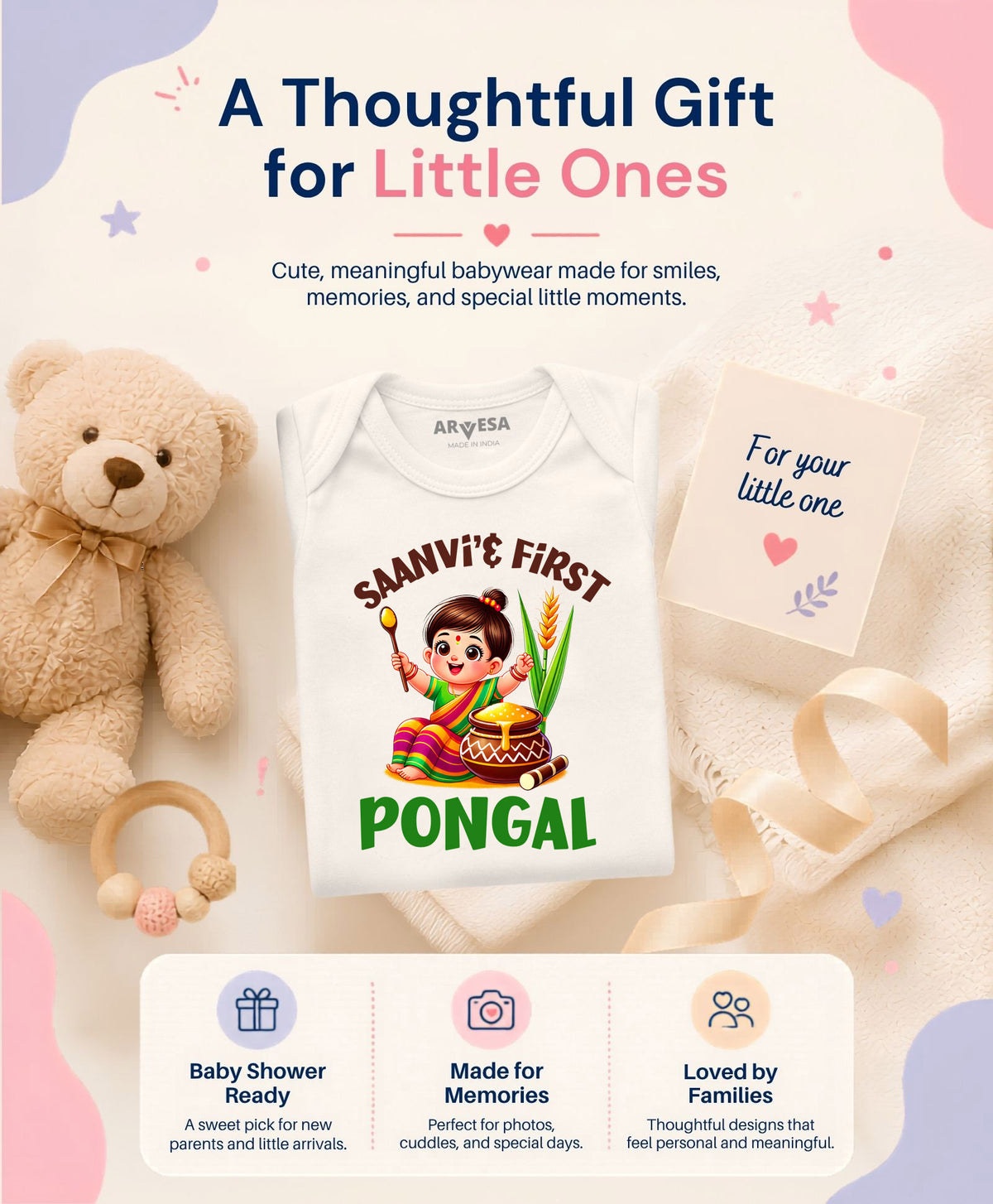Yes | My First Pongal - Romper