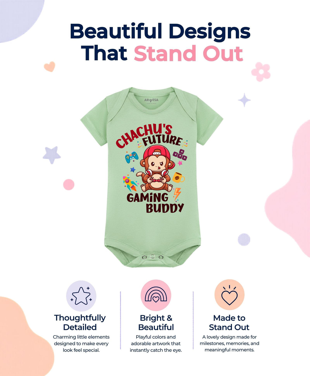 No | Chachu Future Gaming Buddy - Romper