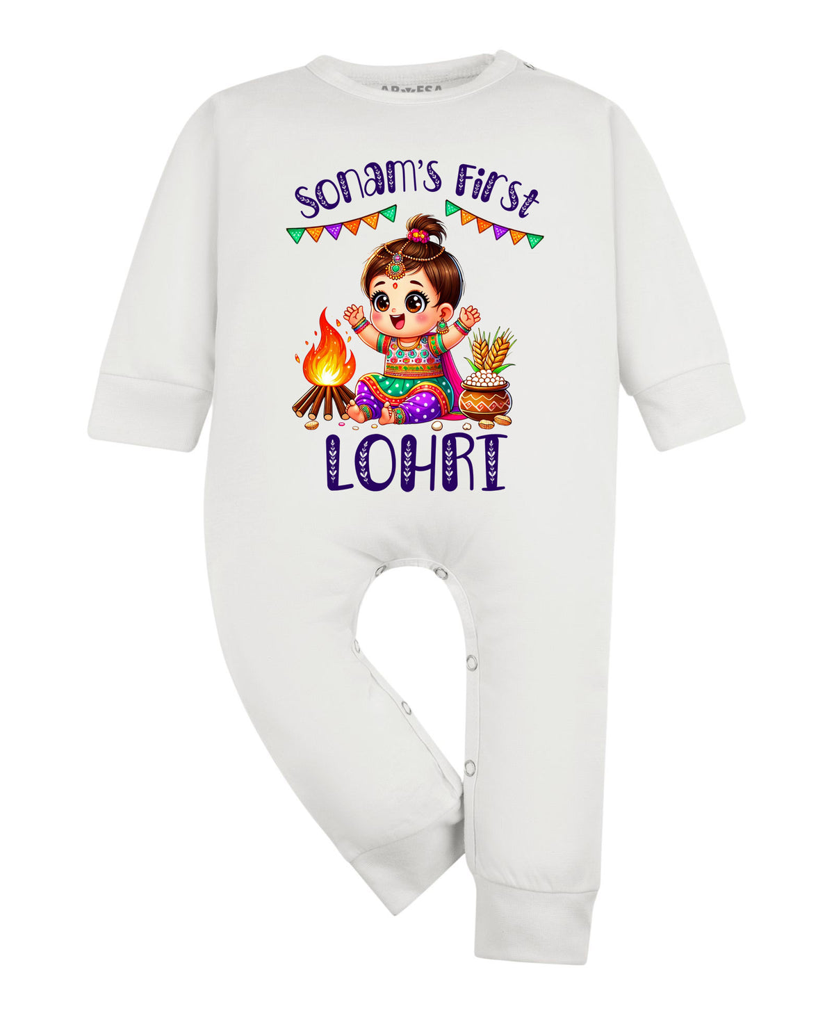 Yes | My First Lohri - Jumpsuit