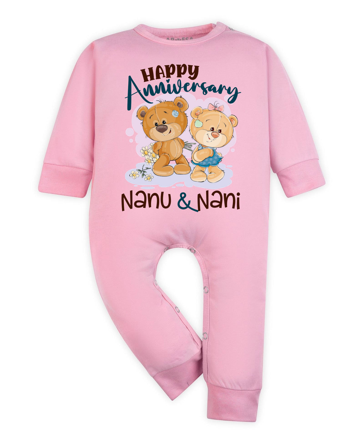 No | Happy Anniversay Nanu & Nani Family Anniversary - Jumpsuit