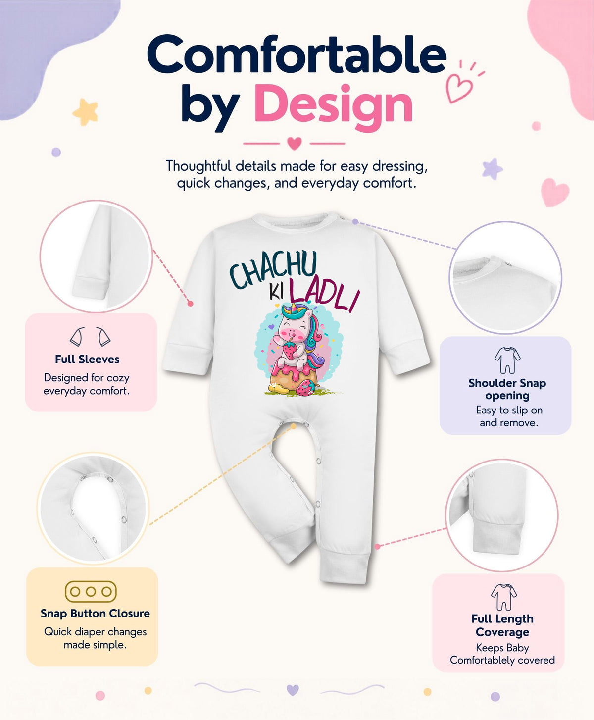 No | Chachu Ki Ladli - Jumpsuit