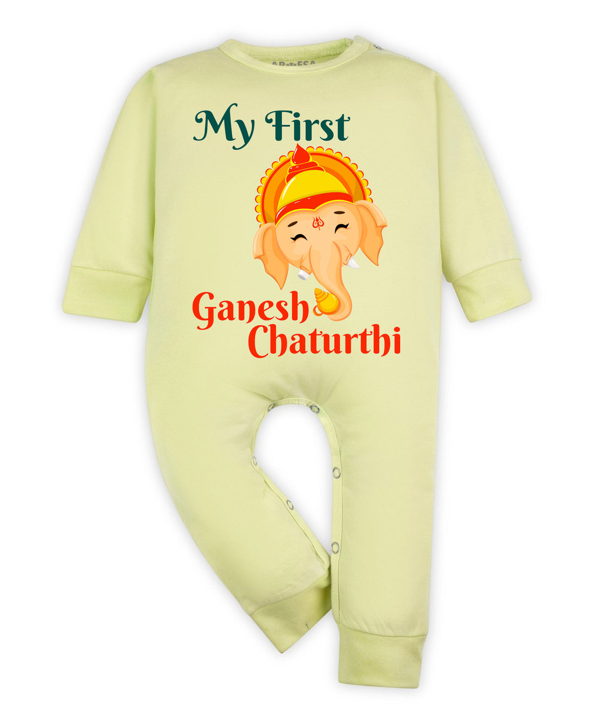No | My First Ganesh Chaturthi - Jumpsuit