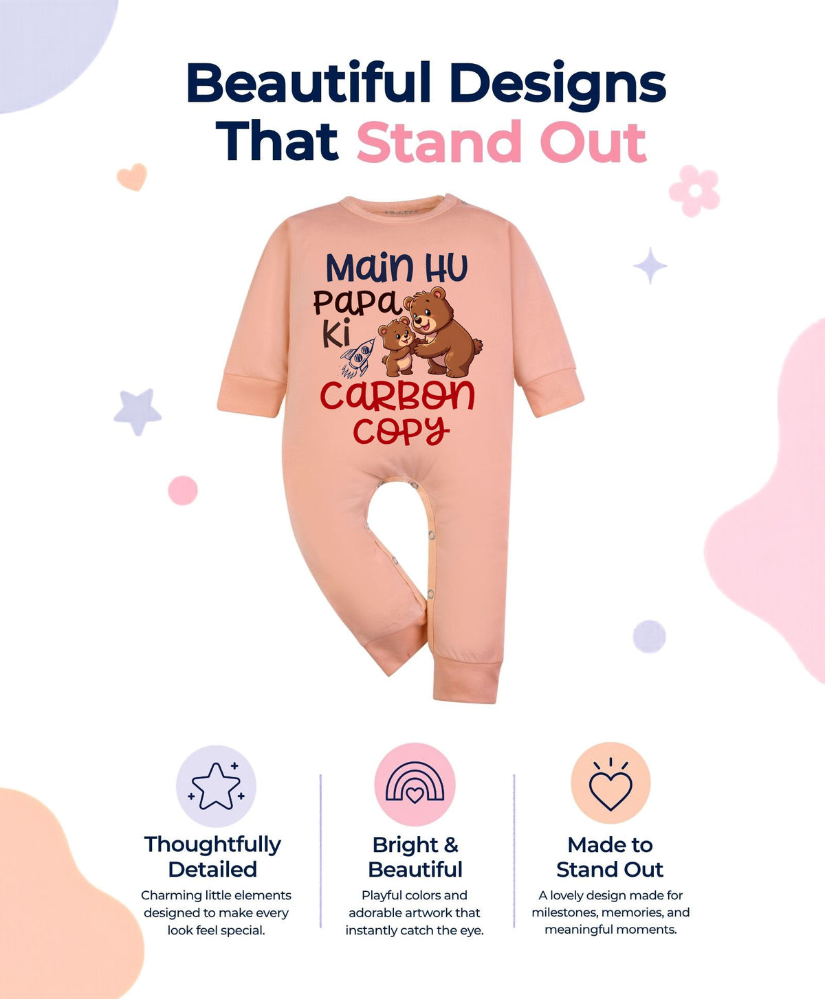 No | Mai Hu Papa Ki Carbon Copy Dad - Jumpsuit