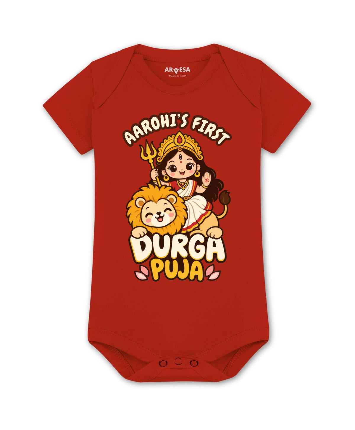 Yes | My First Durga Puja - Romper