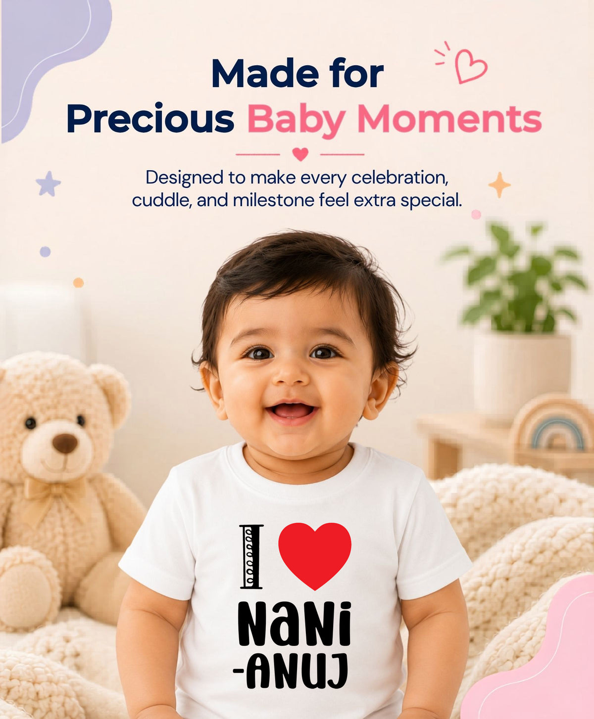 Yes | I Love Nani Nana Nani - T-shirt