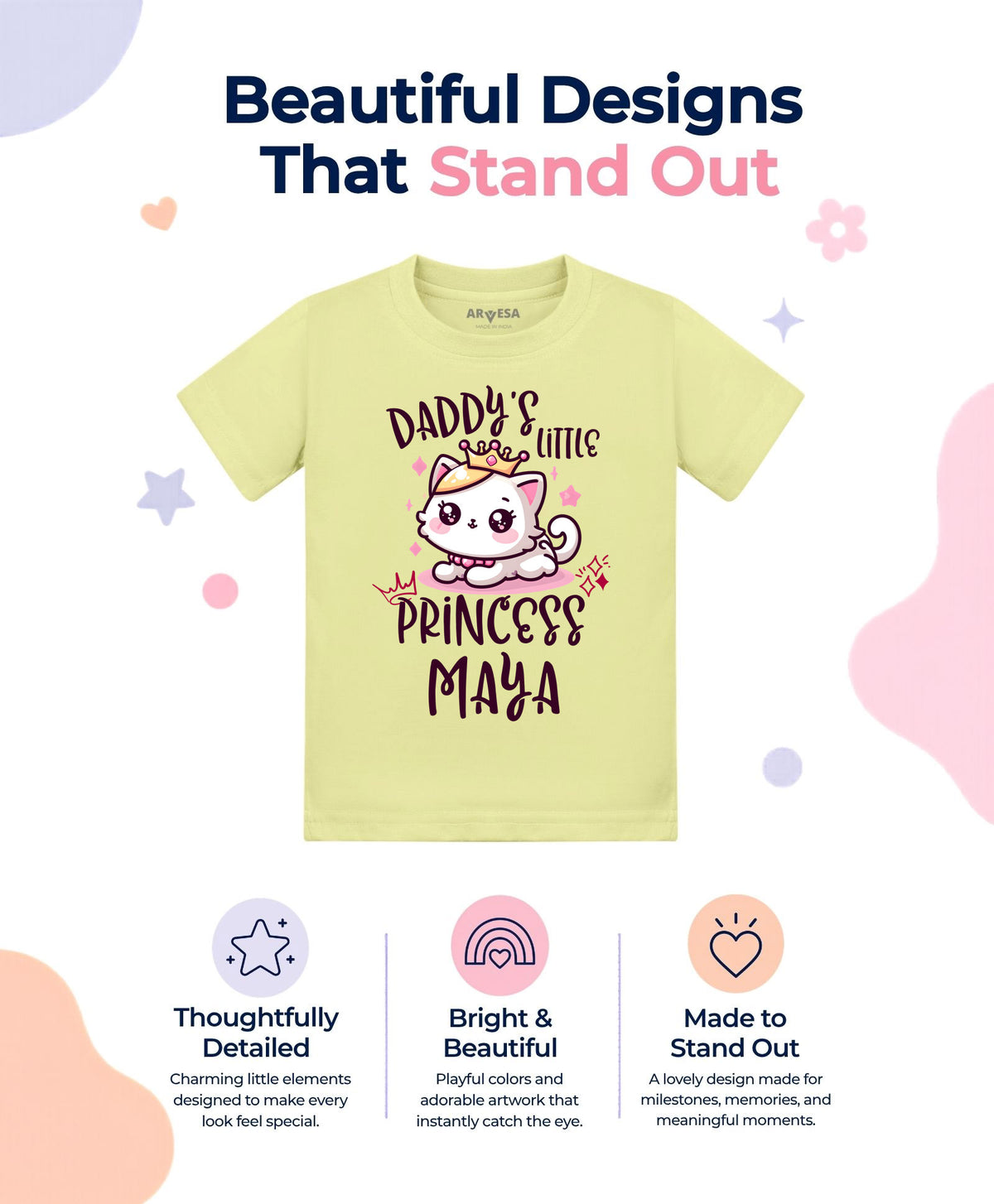 Yes | Daddy Little Princess - T-shirt