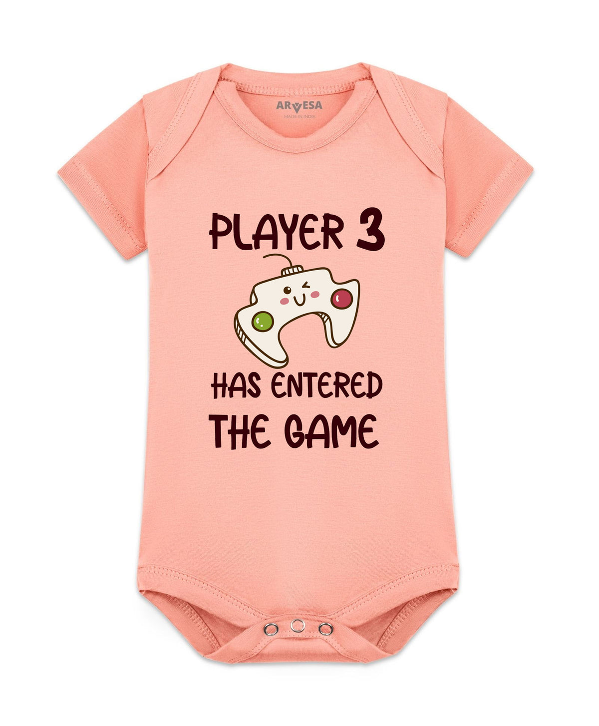 No | Player 3 Entered The Game Quirky - Romper