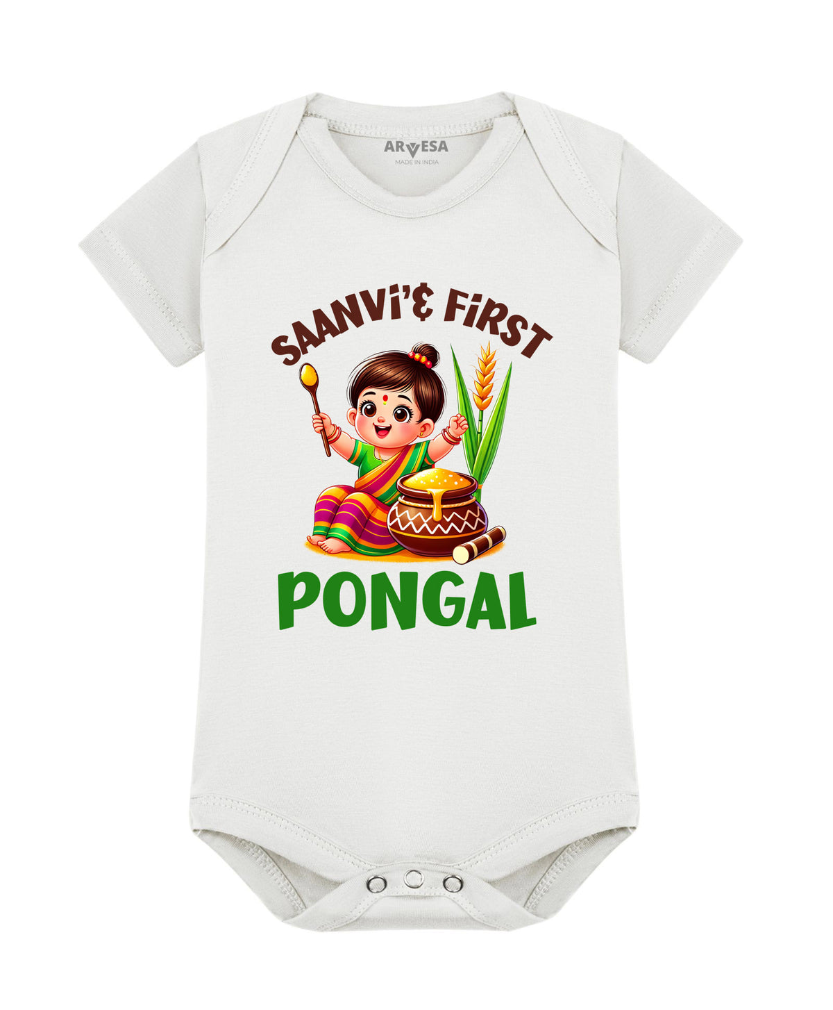 Yes | My First Pongal - Romper