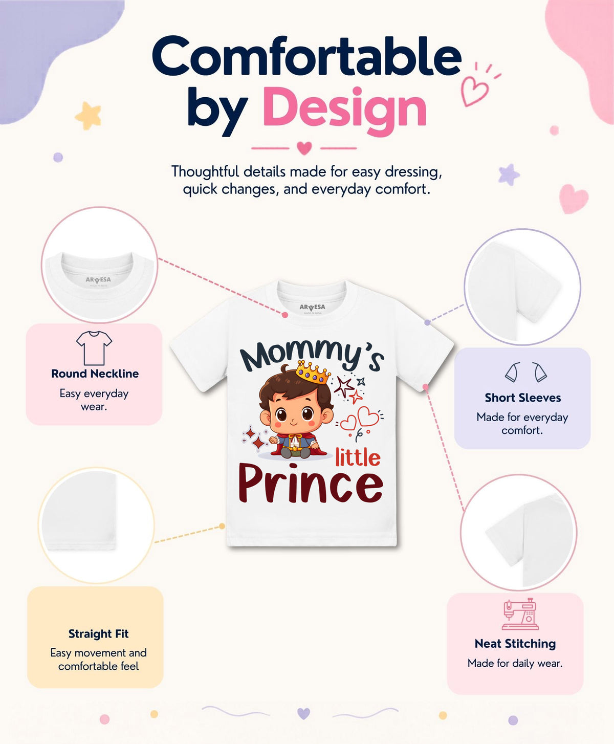 No | Mommy Little Prince - T-shirt