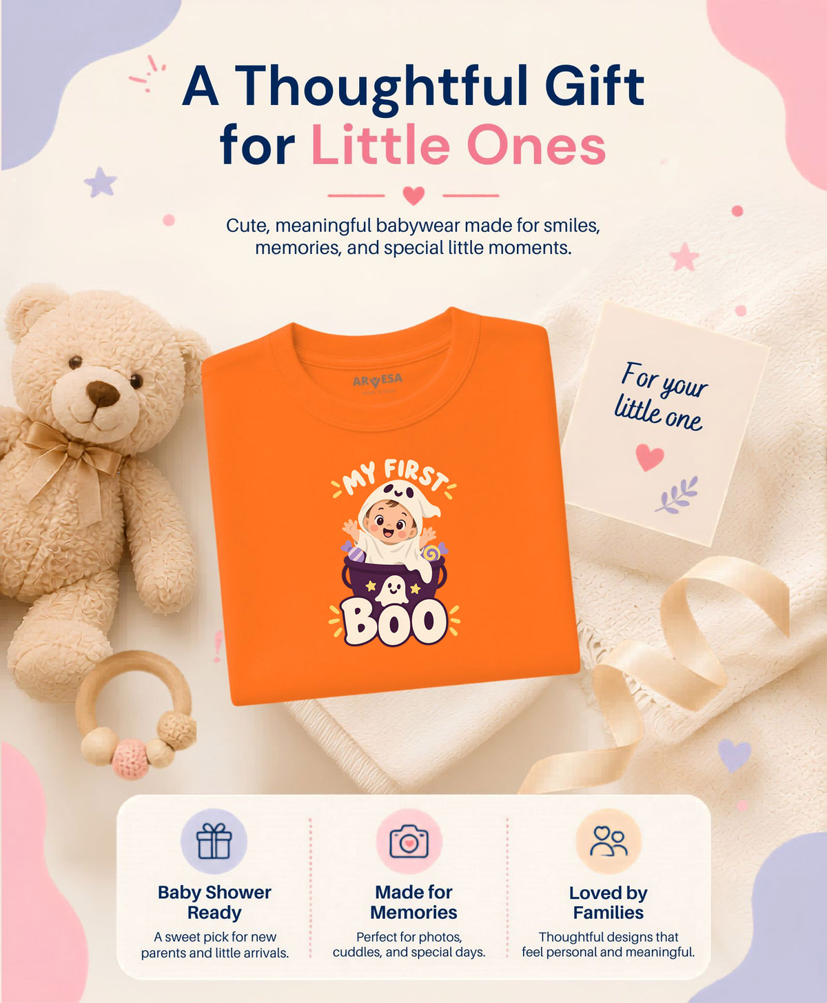 My First Boo Halloween - T-shirt