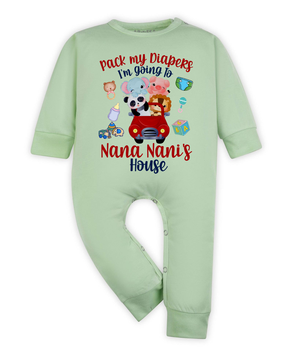 No | I Am Going To Nana Nani House - Jumpsuit