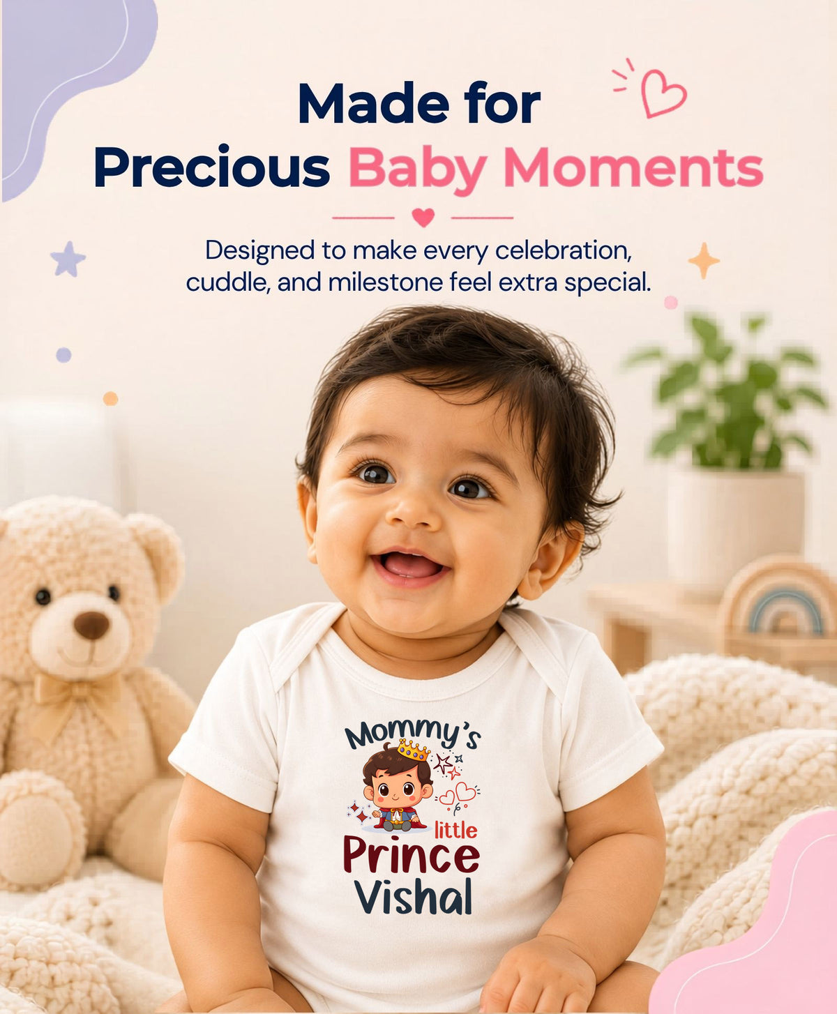 Yes | Mommy Little Prince - Romper