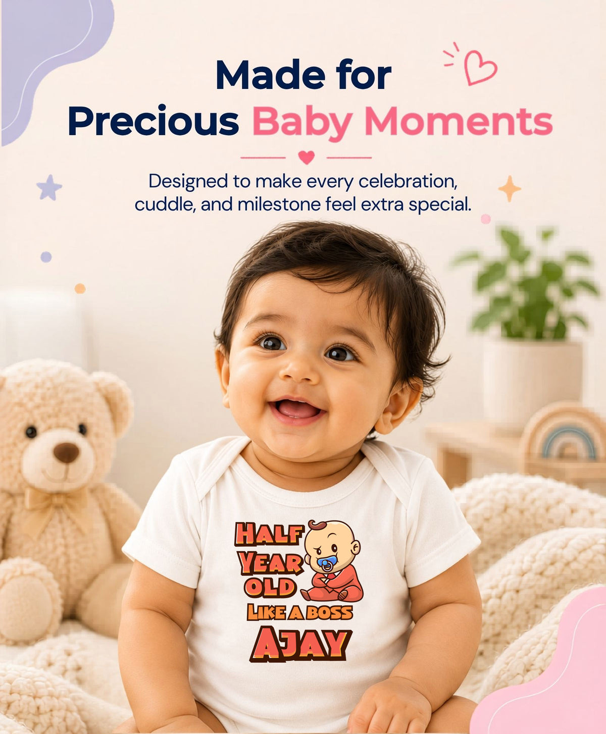 Yes | Half Birthday - Romper