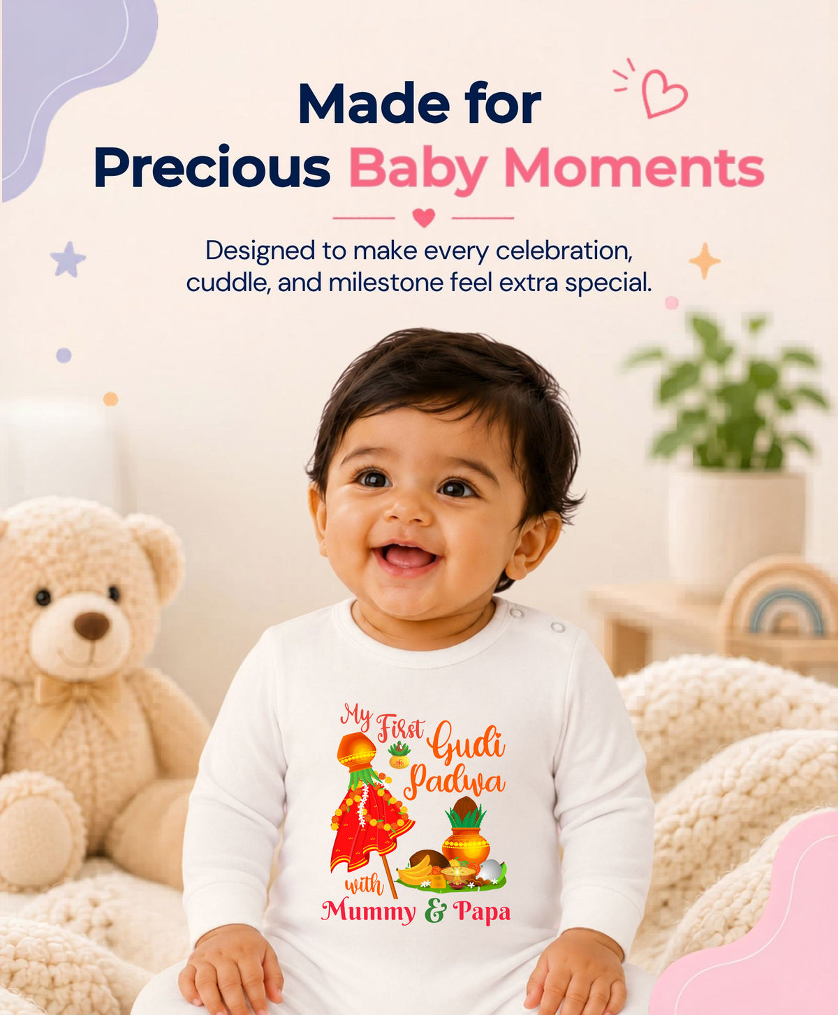 No | My First Gudi Padwa - Jumpsuit