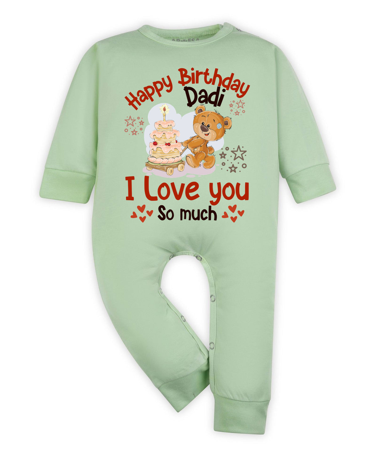 No | Happy Birthday Dadi Family Birthday - Jumpsuit