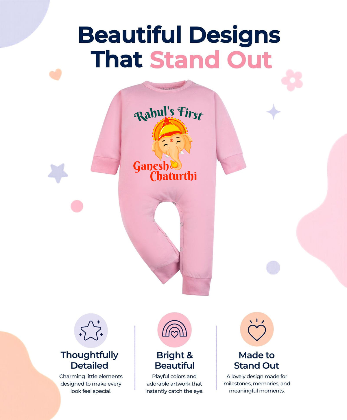 Yes | My First Ganesh Chaturthi - Jumpsuit