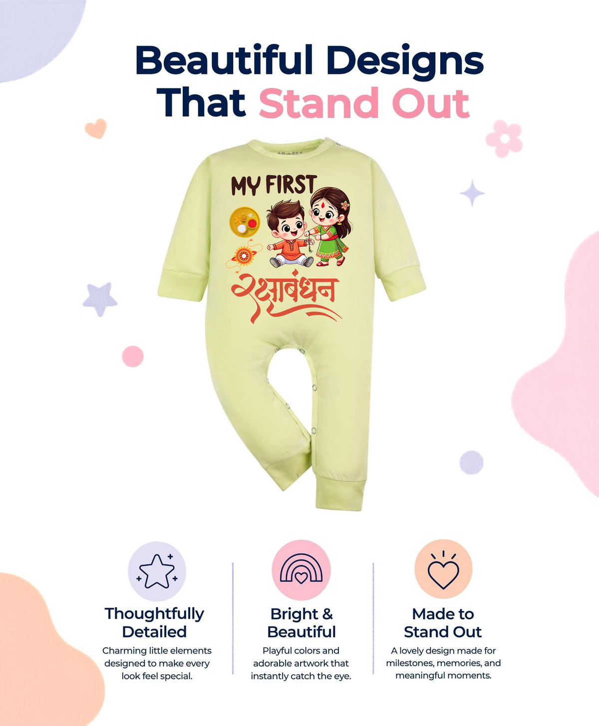 No | My First Rakhi - Jumpsuit