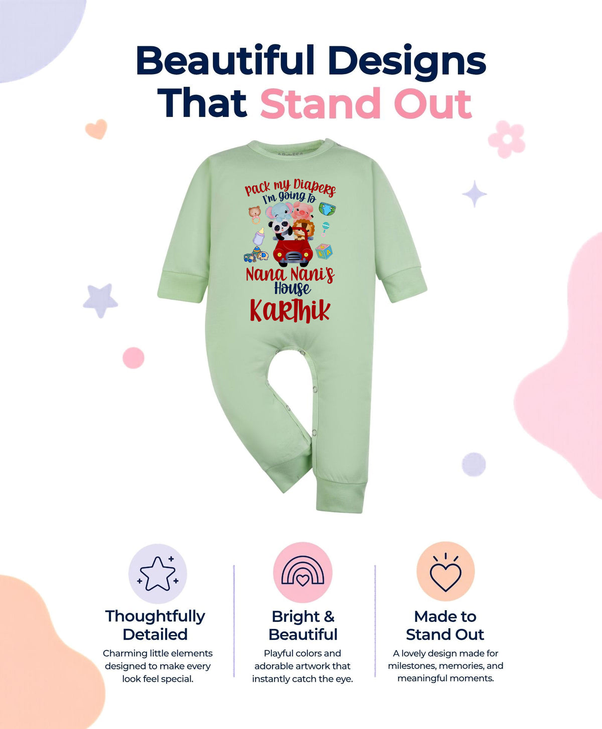 Yes | I Am Going To Nana Nani House - Jumpsuit