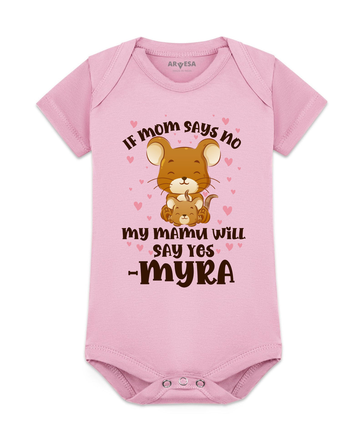 Yes | If Mom Say No My Mamu Will Say Yes - Romper