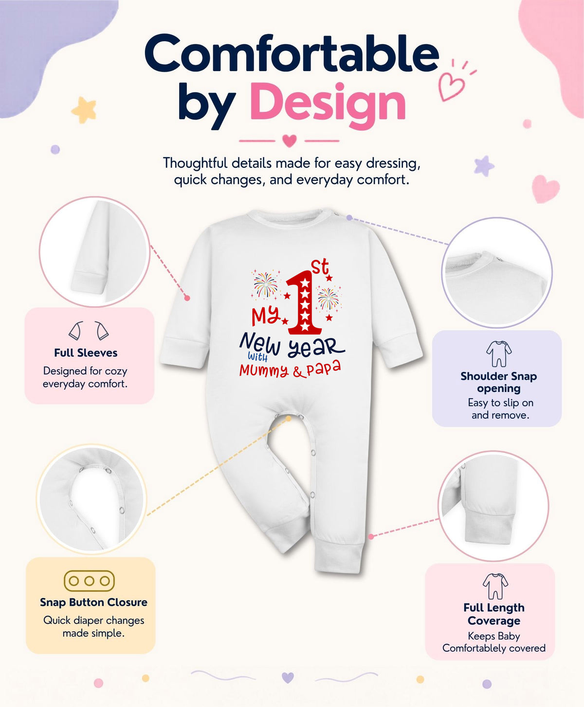 No | My First New Year - Jumpsuit