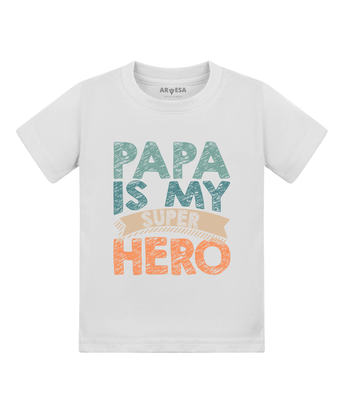 No | Papa Is My Super Hero Dad - T-shirt