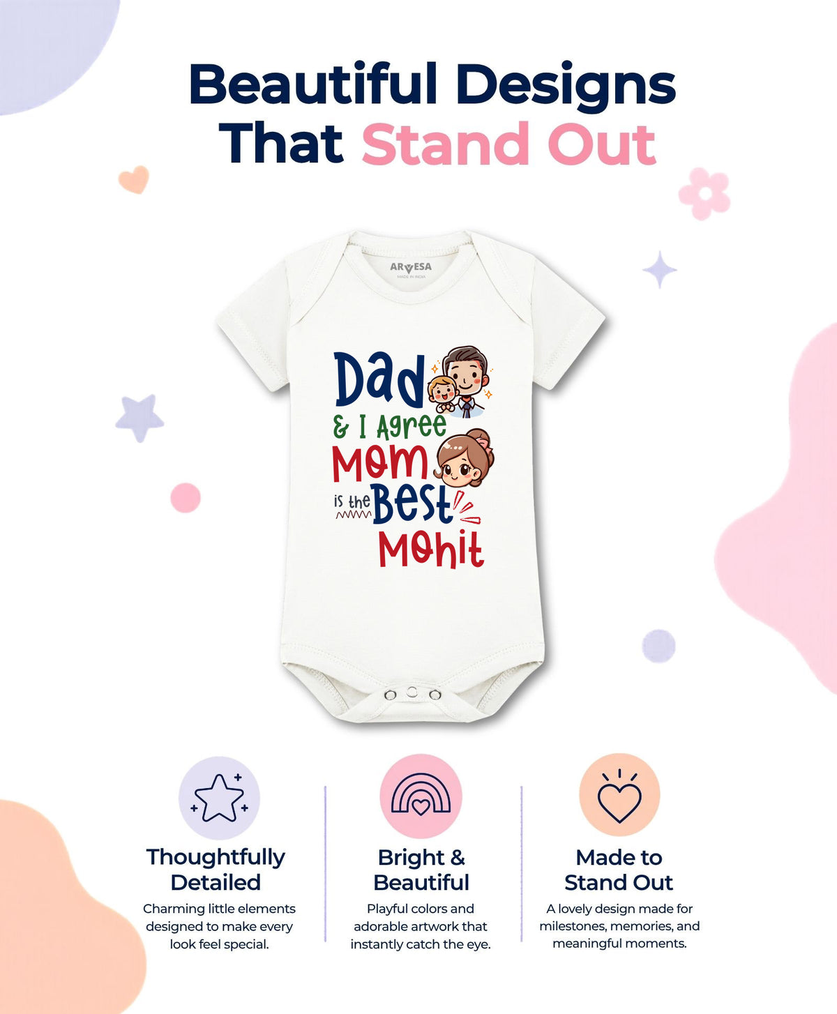 Yes | Daddy & I Agree Mommy Is Best - Romper