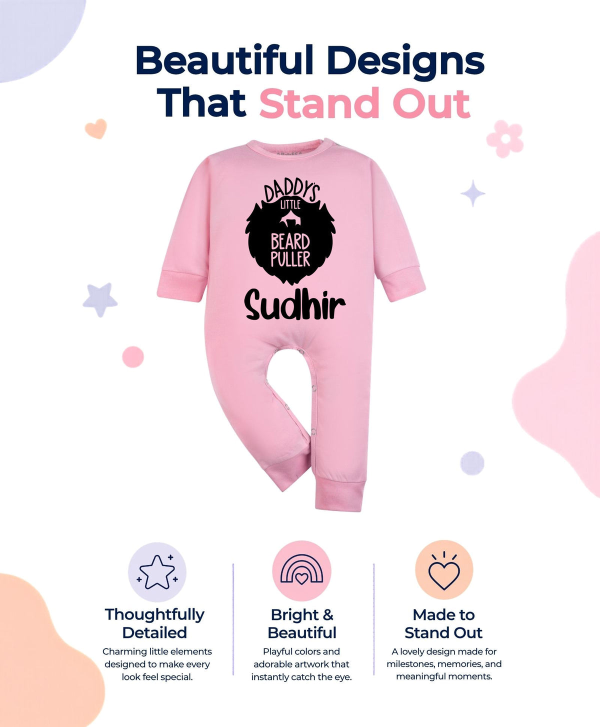 Yes | Daddy Little Beard Puller - Jumpsuit