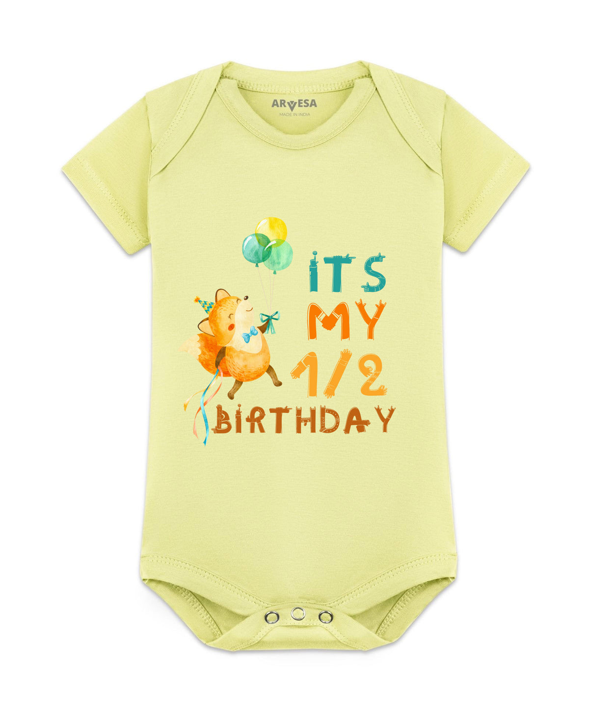No | Half Birthday - Romper
