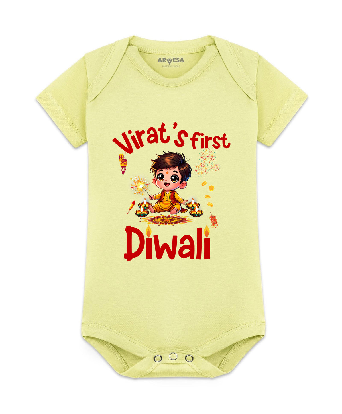 Yes | My First Diwali - Romper