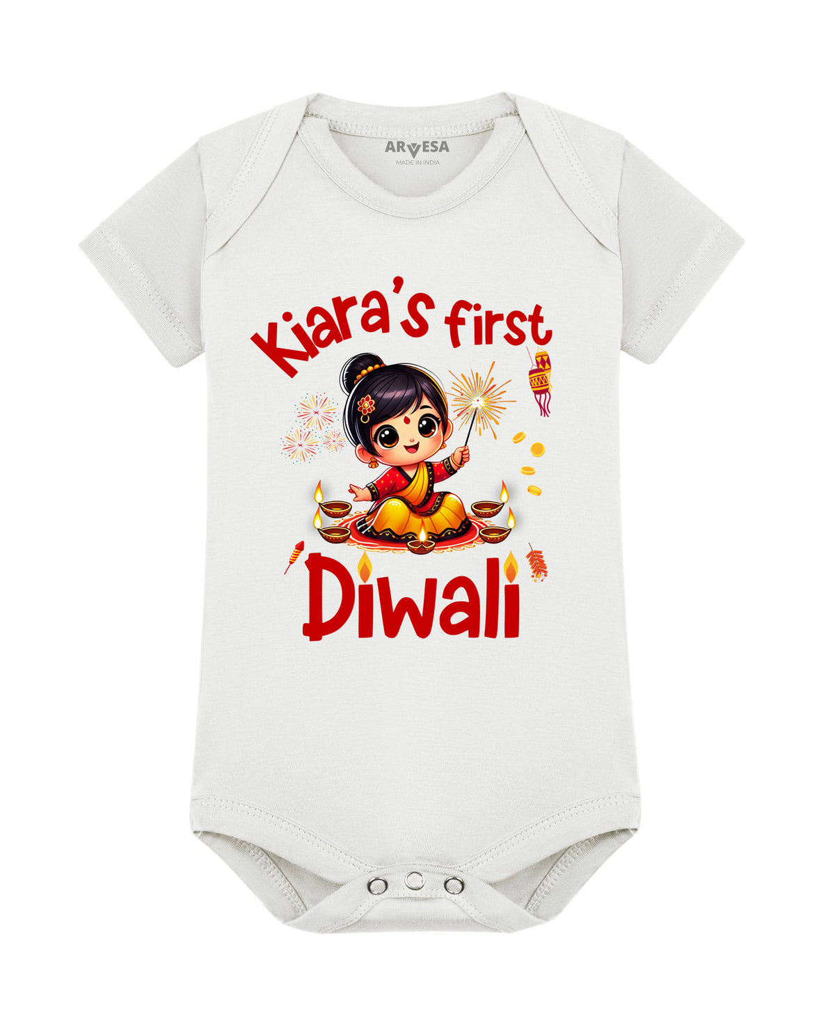 Yes | My First Diwali - Romper