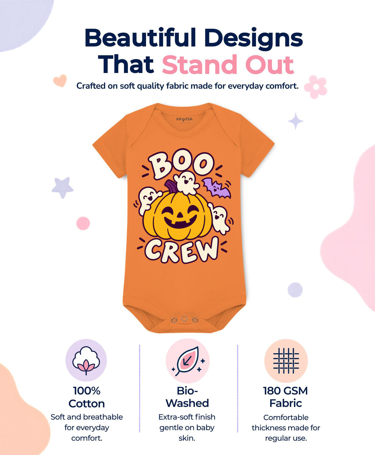 Boo Crew Halloween - Romper