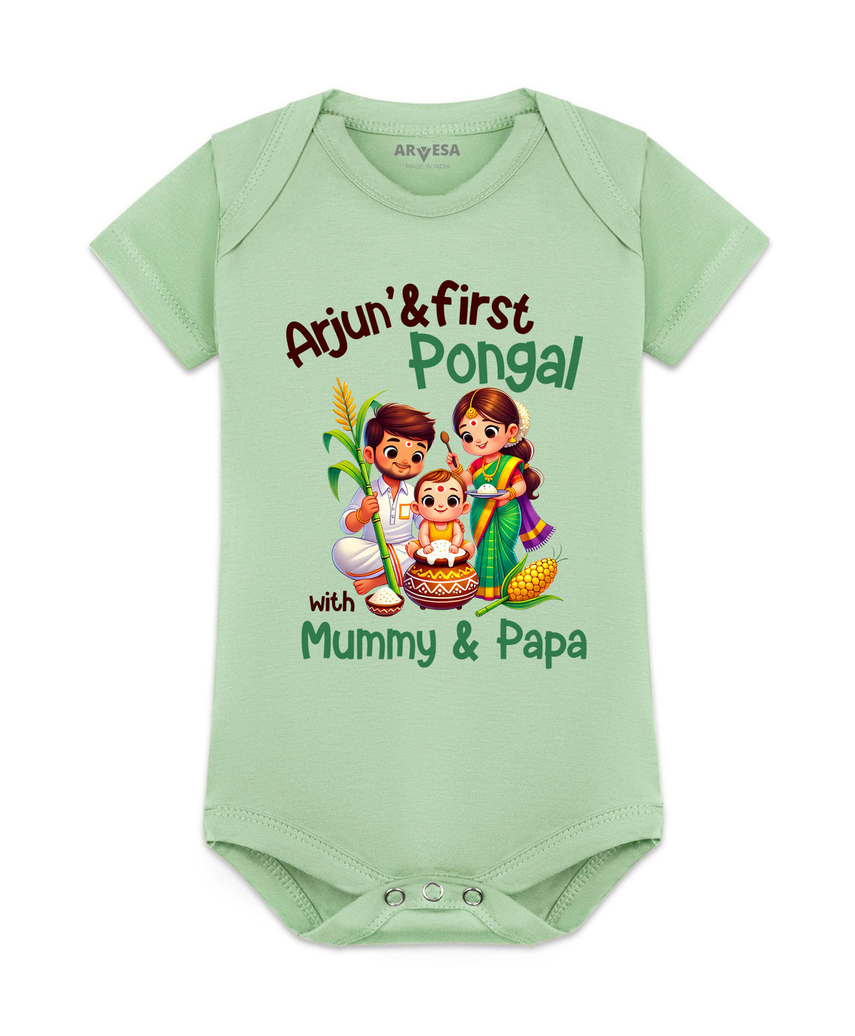 Yes | My First Pongal - Romper