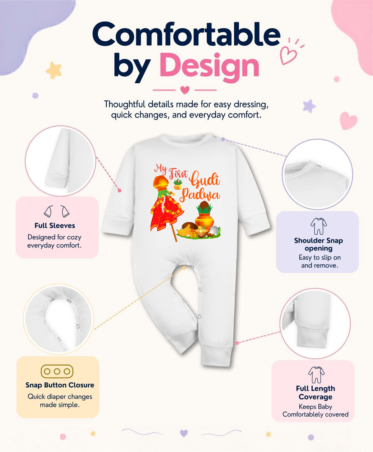 No | My First Gudi Padwa - Jumpsuit