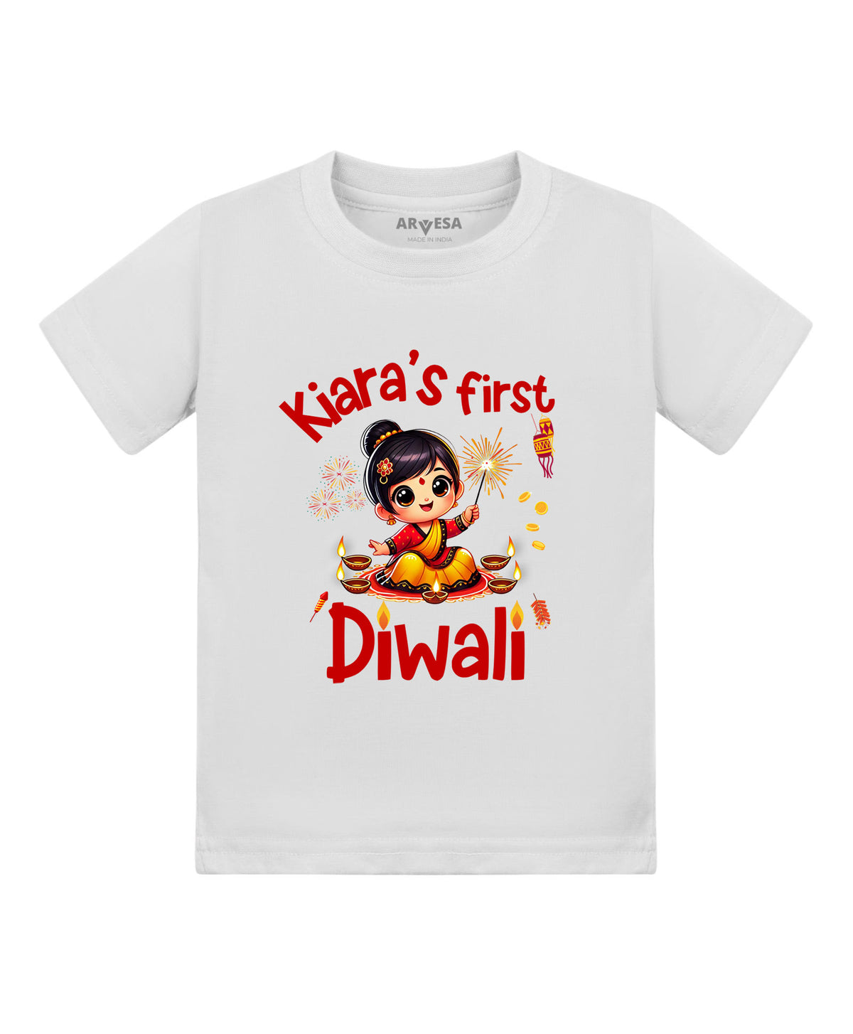 Yes | My First Diwali - T-shirt