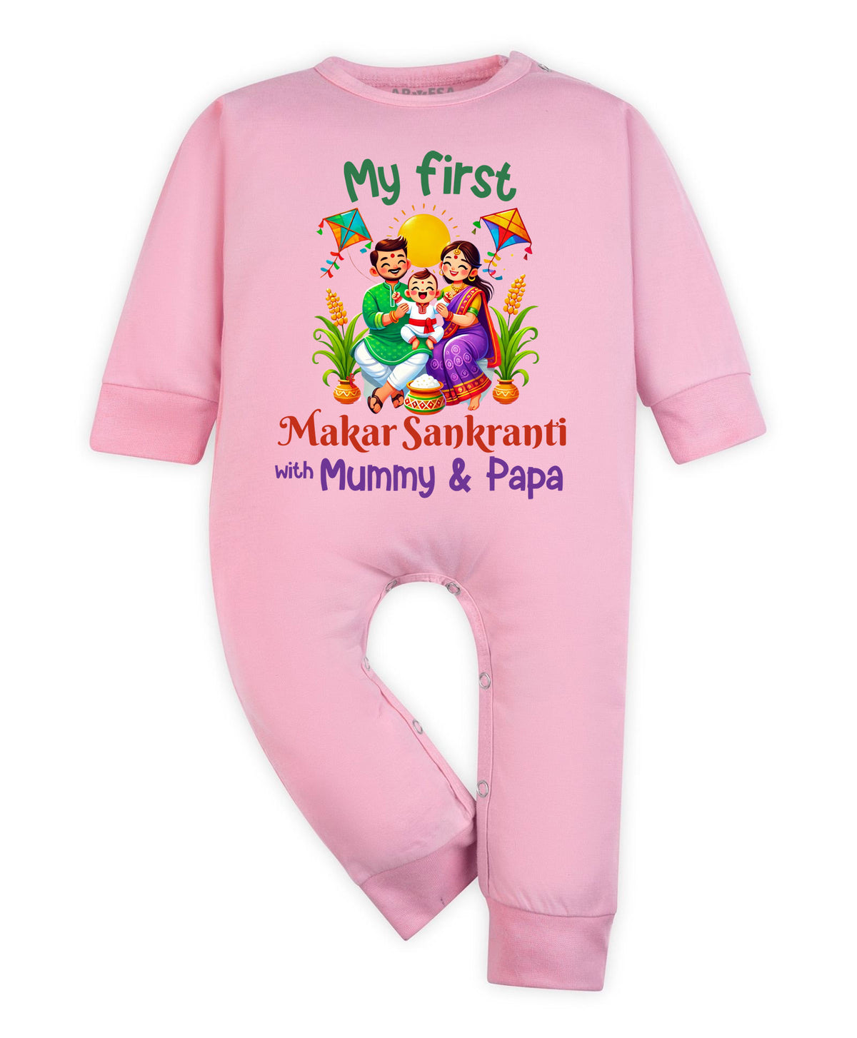 No | My First Makar sankranti - Jumpsuit