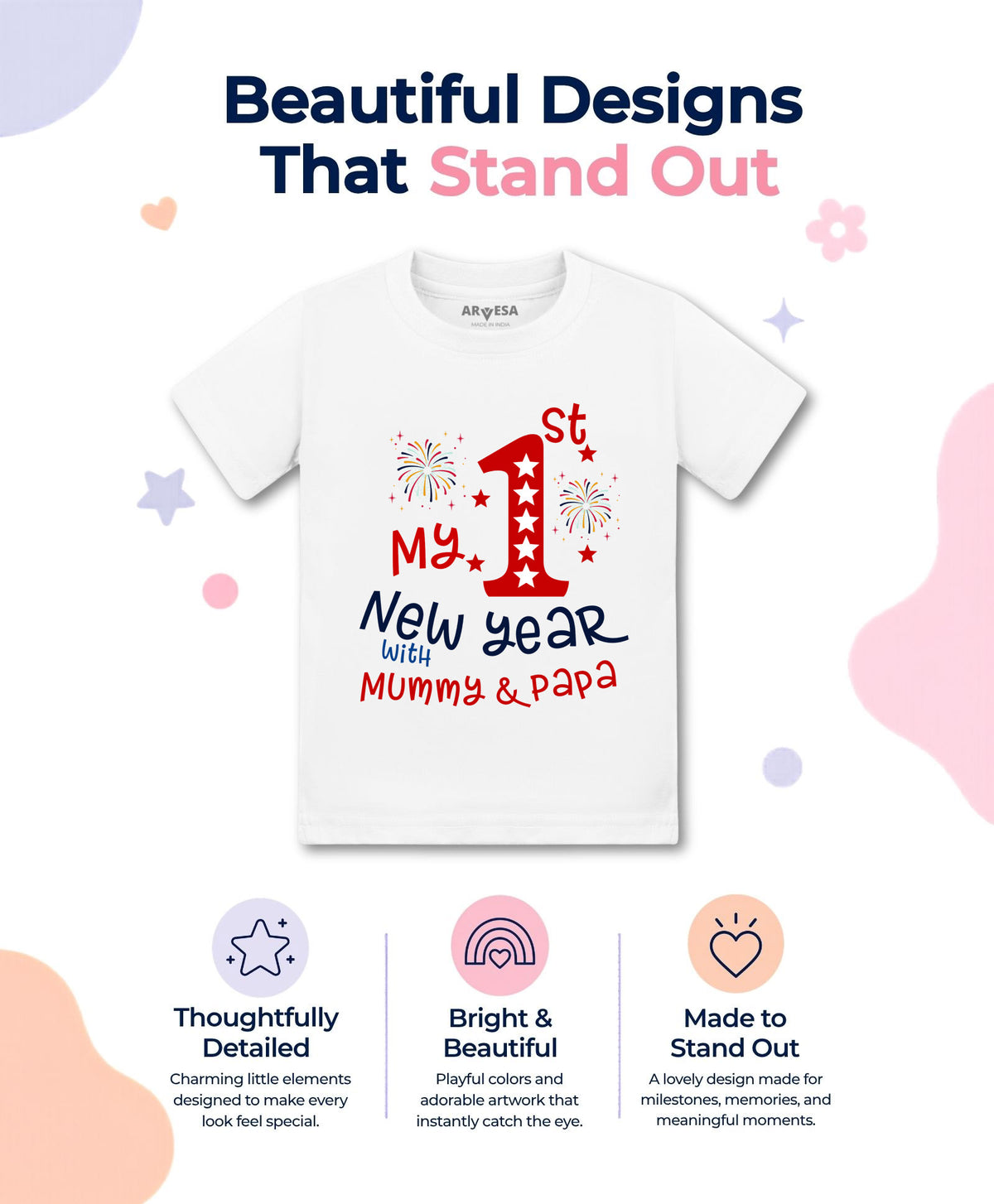 No | My First New Year - T-shirt
