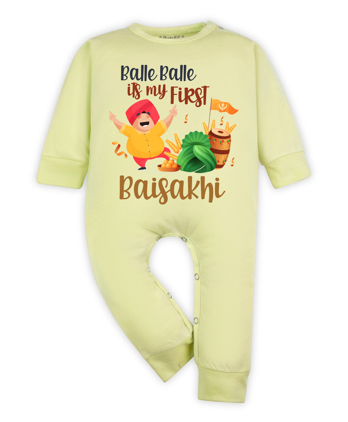 No | Happy Baisakhi - Jumpsuit