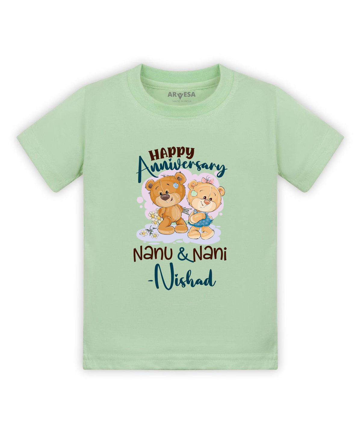 Yes | Happy Anniversay Nanu & Nani Family Anniversary - T-shirt